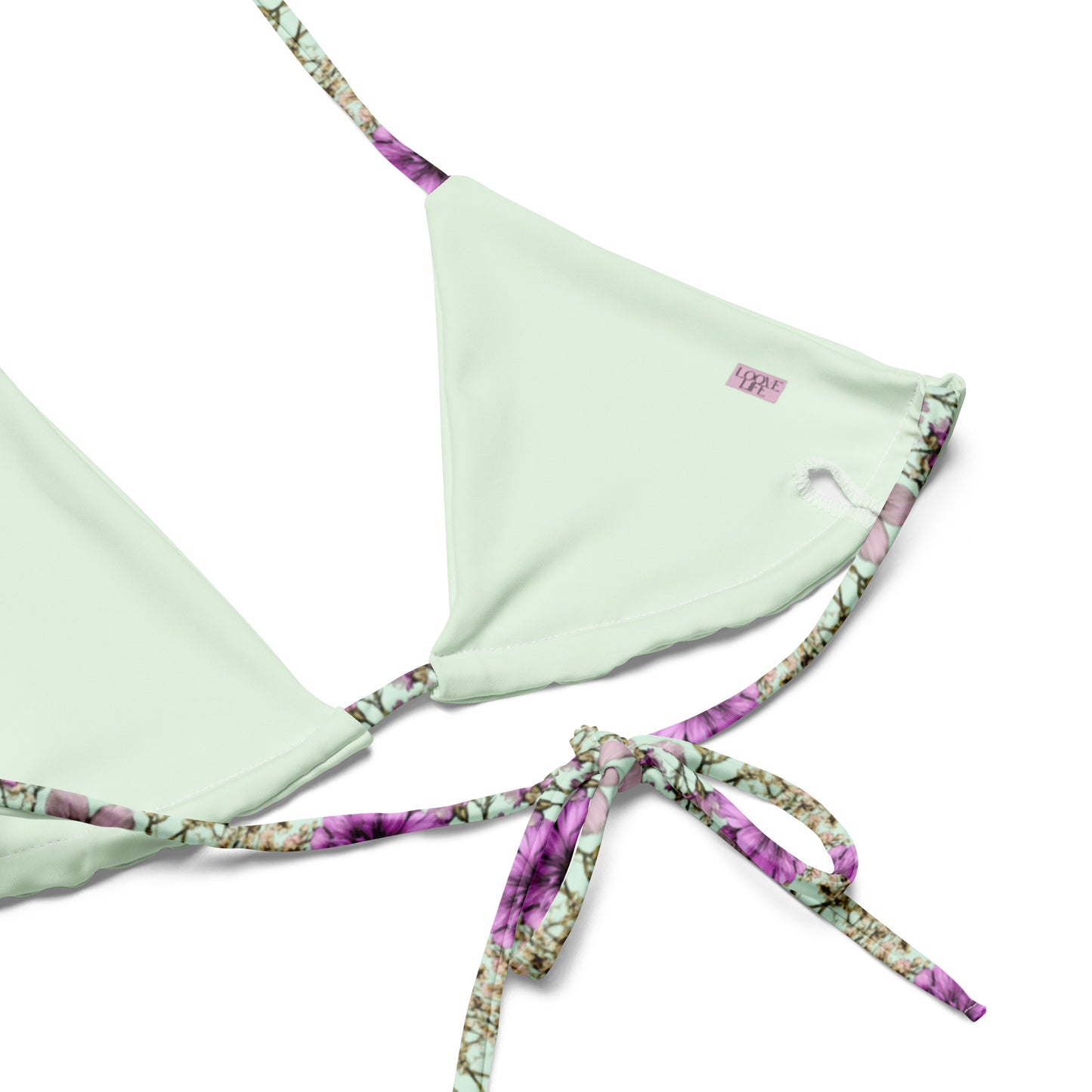 Dragonfly Mint String Bikini Set