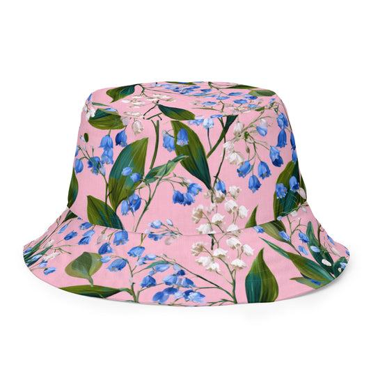 Bluebell Bloom Reversible Bucket Hat