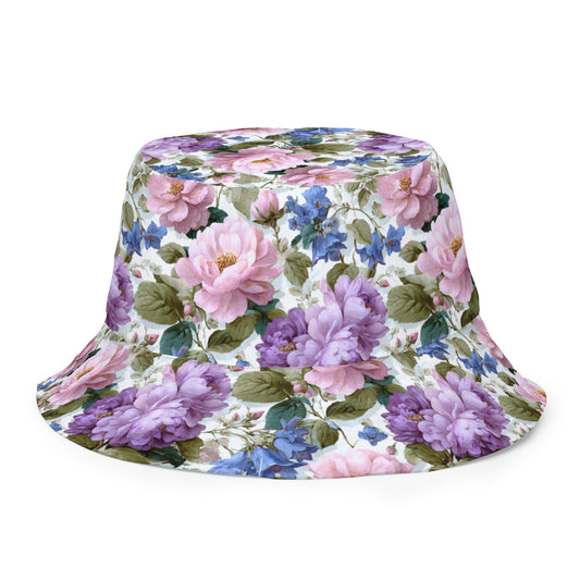 Fleur Royale Reversible Bucket Hat