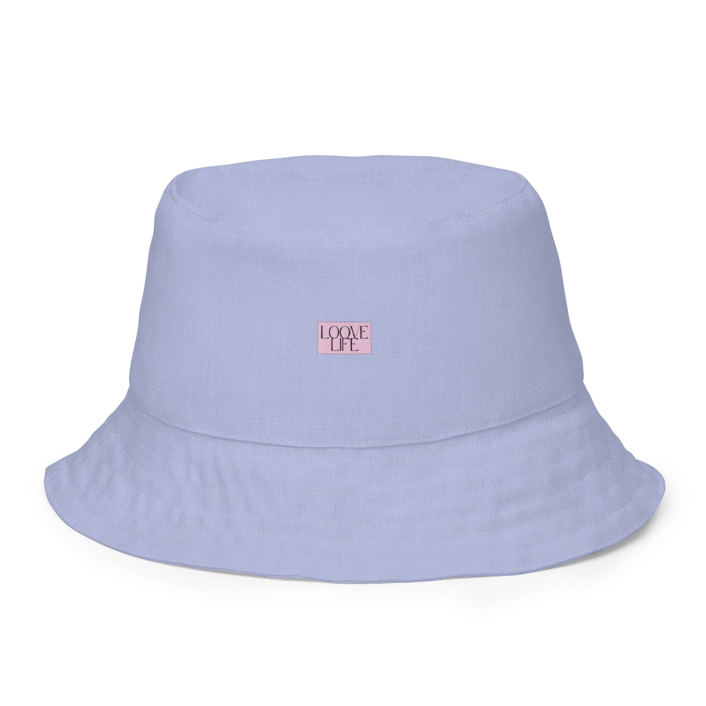 Lilac Petal Reversible Bucket Hat
