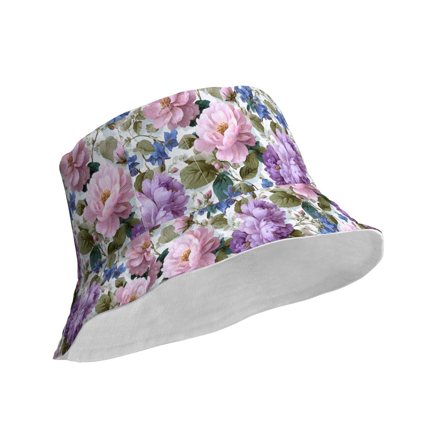 Fleur Royale Reversible Bucket Hat