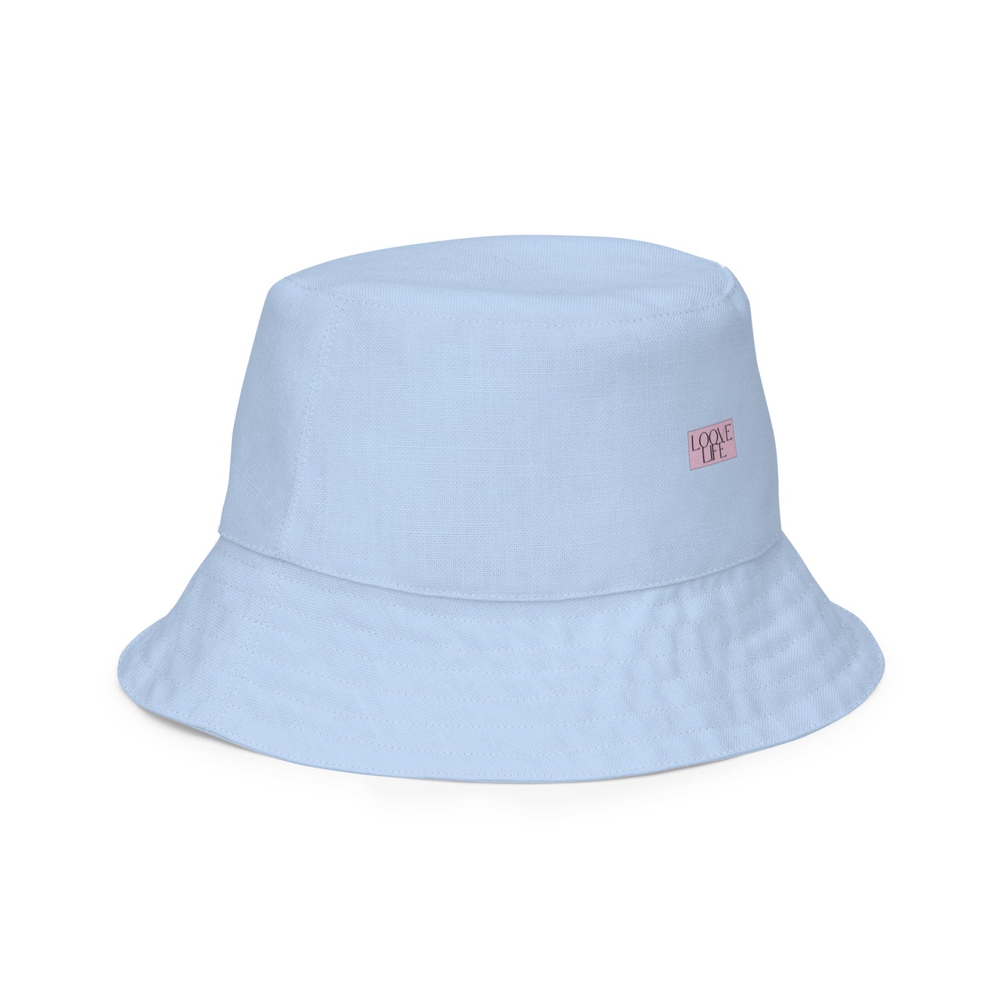 Azure Blue Reversible Bucket Hat