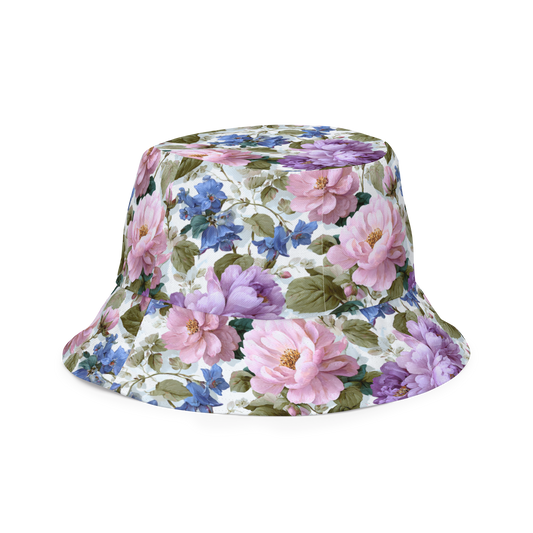 Fleur Royale Reversible Bucket Hat