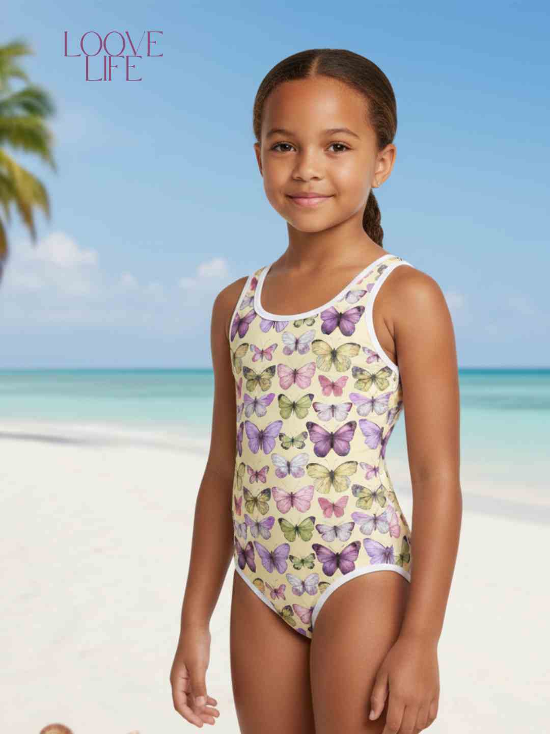 Butterfly Bliss Kids Swimsuit