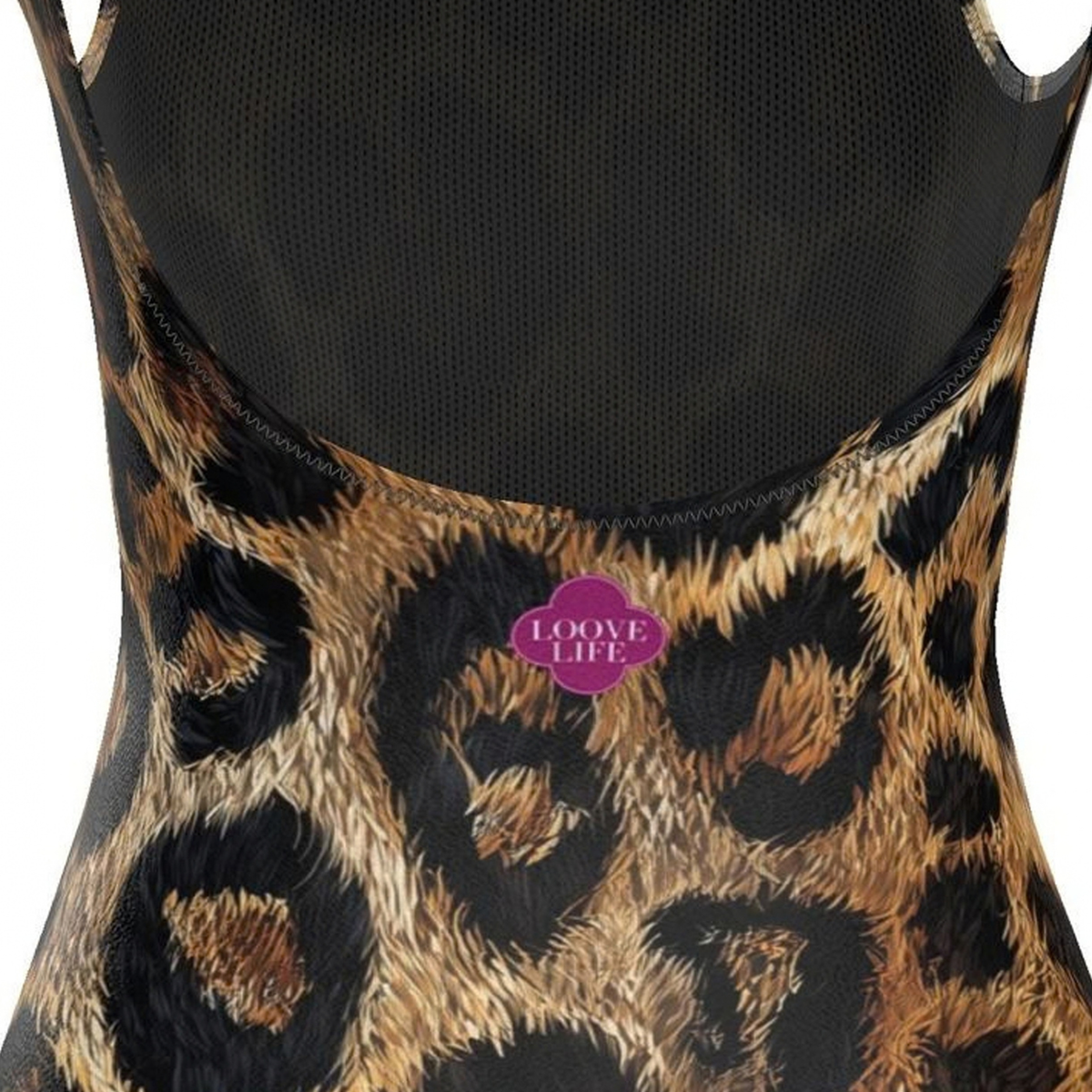 Wild & Rare — Leopard Print One-Piece Swimsuit by LOOVE LIFE